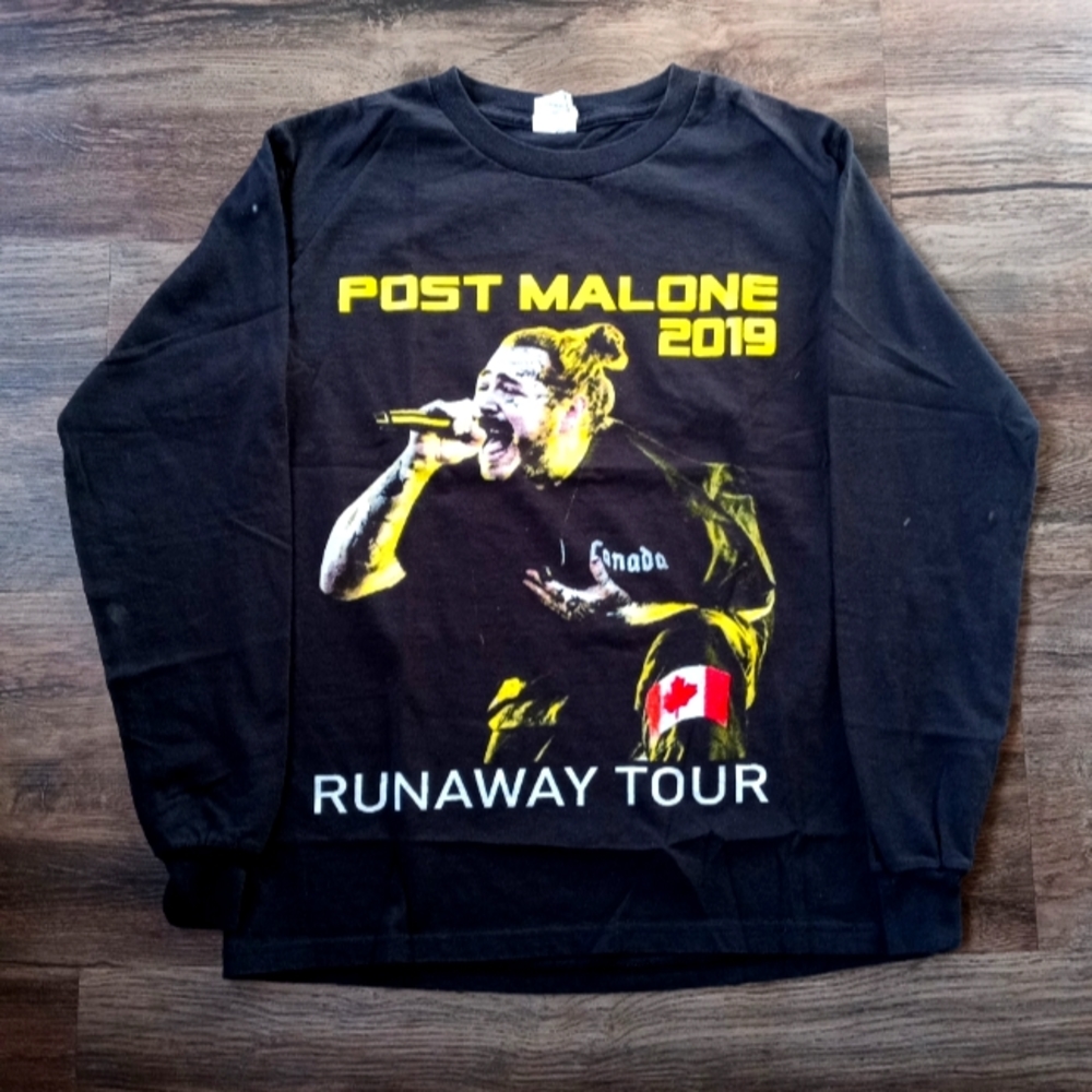 Post Malone 2019 tour shirt